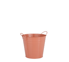Joey Topf rund altrosa - h12xd13cm