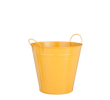 Joey Topf rund gelb - h16xd18cm