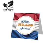 Hurra! Erfolgreich - Herzlichen Glückwunsch Packung mit 12 Karten MC ECO