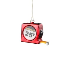 Ornament-Maßband rot - L9 x B3,5 x H7 cm