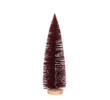 Baum, dunkelrot - H40 x D12 cm