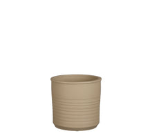 Momo Topf Zylinder taupe - h18xd19cm