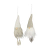 Zwergenstoff 7x7x17cm Gemischt Grau/Creme