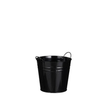 Joey Topf rund schwarz - h15xd16cm