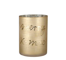 Arya Windlicht gold - H20 x D15 cm