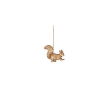 Goldenes Eichhörnchen-Ornament - l7xb3xh6cm