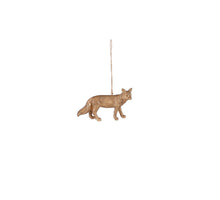 Ornament Fuchs gold - L9,5 x B3 x H5,5 cm
