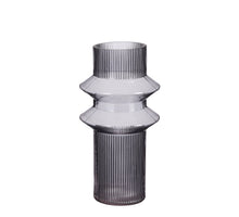 Ivor Vase Glas grau - h30xd15cm