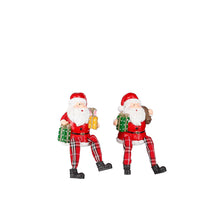 Weihnachtsmann rot 2 sortiert - l8xw6.5xh18cm