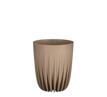 Lungo Topf rund taupe FSC Mix - h22.5xd19cm