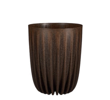 Lungo Topf rund d. braun FSC Mix - h30xd25cm