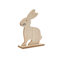 Kaninchen aus Holz 13x20cm