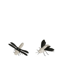 Libelle grau 2 sortiert - l9.5xw11.5xh3.5cm