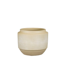 Aveiro Topf rund taupe - h25xd31cm