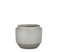 Aveiro Topf rund l.grau - h25xd31cm