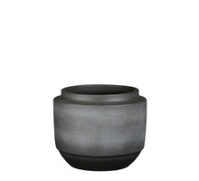 Aveiro Topf rund schwarz - h25xd31cm