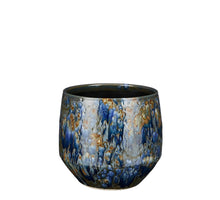 Harris Topf rund blau - h18xd20cm