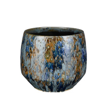 Harris Topf rund blau - h22xd25cm