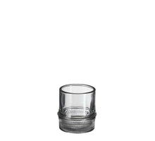 Teelichthalter Pyotr grau - h8xd7,5cm