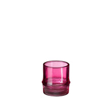 Teelichthalter Pyotr rosa - h8xd7,5cm
