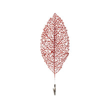 Klammerblatt rot - l36xb14xh2cm