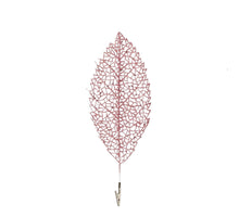 Clip Blatt l.rosa - l36xb14xh2cm