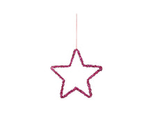 Ornament Stern fuchsia - d15cm