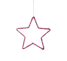 Ornament Stern fuchsia - d25cm
