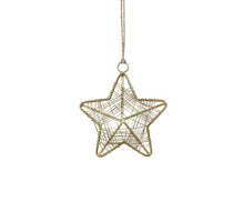 Ornament Stern gold - d10cm