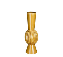 Noor Vase gelb - h40.5xd13.5cm