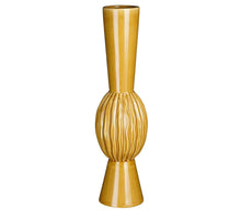 Noor Vase gelb - h51xd13,5cm