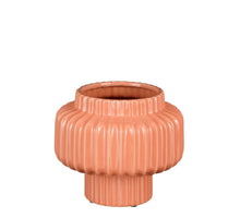 Prizzi Topf rund rosa - h22xd24cm