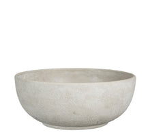 Cliff-Topf, rund, hellgrau - H 15,5 x D 38 cm