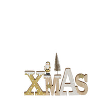 Dekoration XMAS champagner FSC Mix - l24xw15,5xh2,5cm