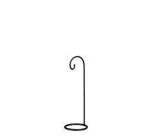 Ornament, Standard, schwarz - L8 x B8 x H25 cm
