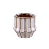 Blumentopf Skyper beige/rosa D12 H12 cm