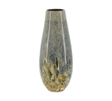 Vase glass 15.5x15.5x37.5cm Black