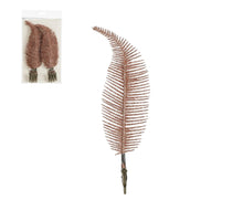 Clips für Vorhänge, Roségold, 8 Stück - L22 x B4 cm