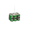 Festival-Ornament Bierglas grün - L8,5 x B6 x H6 cm