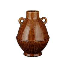 Elena Vase braun - H34 x D26 cm