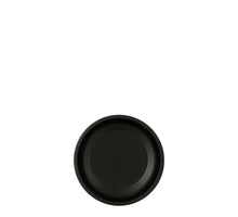 Milos decoratie bord zwart - h3xd23,5cm