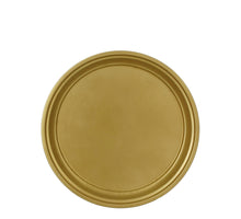 Milos decoratie bord goud - h3,5xd40cm