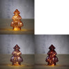 Baum lila/rosa/rot, 3 Äste, 10 LEDs - H19,5 x D12 cm - exkl. Batterien, mit Timer.