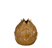 Rowena Vase braun - H12 x D12 cm