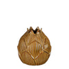 Rowena Vase braun - H12 x D12 cm