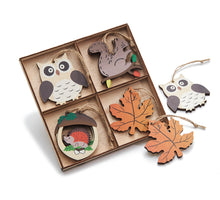 Holzanhänger Herbst 7cm 8 Stück