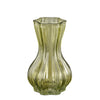 Vase hellgrün - H 20,5 x D 12,5 cm - Glas