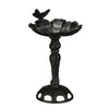 Vogelbad schwarz - L18,5 x B16,5 x H26 cm