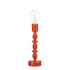 Oxford Tischleuchte LED Glas rot batteriebetrieben - H28 x D9 cm