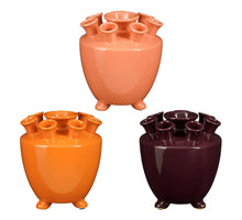 Otilia Tulpenvase lila rosa orange 3er Set - H20,5 x D18cm